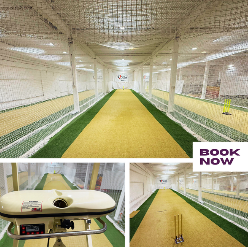 Professional indoor cricket nets