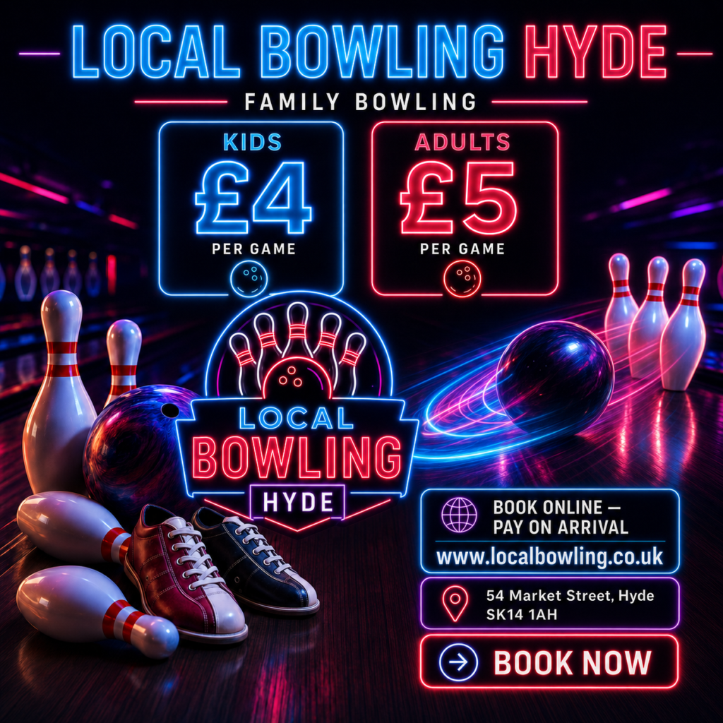 10 pin bowling in Hyde